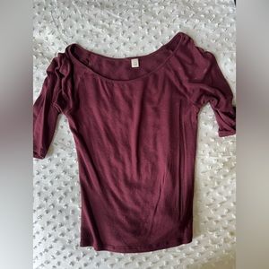 Nordstrom half sleeve top
